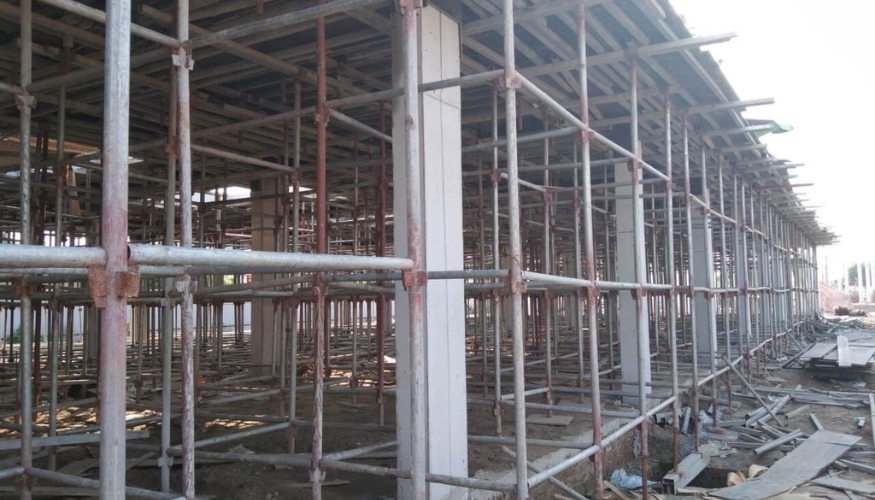 Hệ giàn giáo nêm trong xây dựng