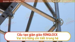 Cấu tạo giàn giáo ringlock - vai trò từng chi tiết trong hệ