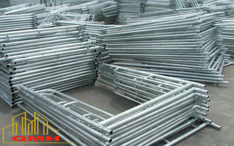 Sản xuất giàn giáo khung số lượng lớn tại Quang Minh Hưng