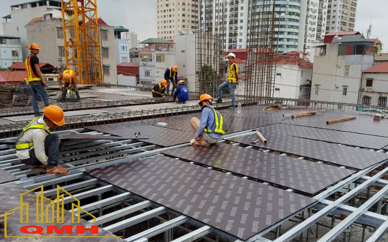 Coppha xây dựng giúp cố định khuôn bê tông