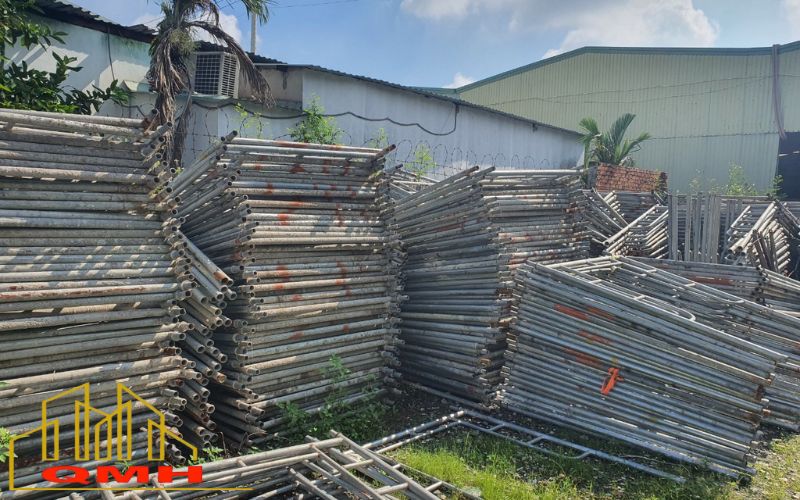 Giàn giáo đã qua sử dụng có thể bị hư hỏng