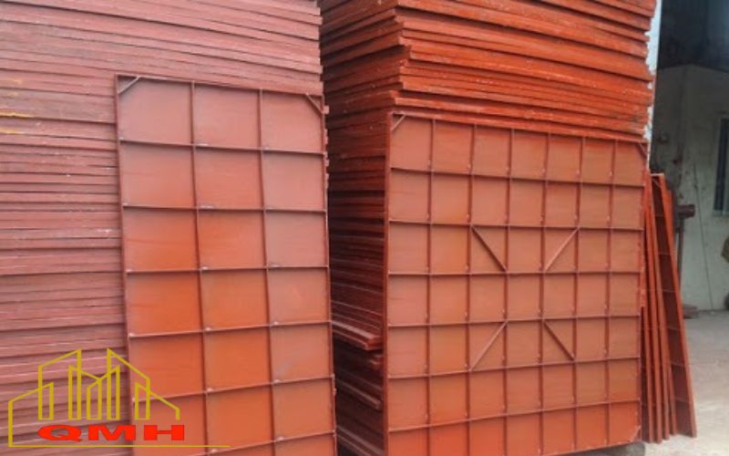 2 kích thước phổ biến của coppha thép