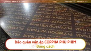 Bảo quản ván ép coppha phủ phim