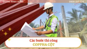 Hướng dẫn thi công coppha cột