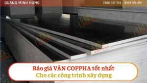 Báo giá ván coppha tốt nhất cho các công trình xây dựng
