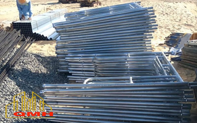 Quang Minh Hưng cung cấp giàn giáo khung cho dự án novaland hồ tràm