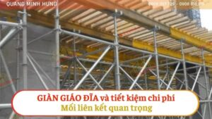 Giàn giáo đĩa và tiết kiệm chi phí xây dựng: Mối liên kết quan trọng