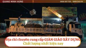 Địa chỉ chuyên cung cấp giàn giáo xây dựng chất lượng nhất hiện nay