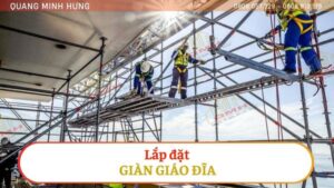 Lắp đặt giàn giáo đĩa