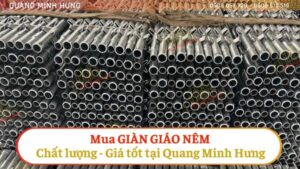 Mua giàn giáo nêm chất lượng, giá tốt tại Quang Minh Hưng
