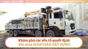 Khám phá các yếu tố quyết định khi mua giàn giáo xây dựng