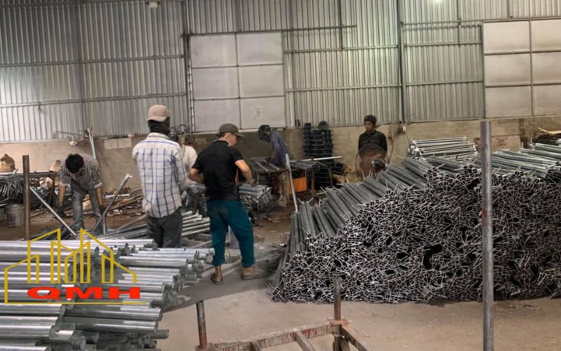 Sản xuất giàn giáo nêm