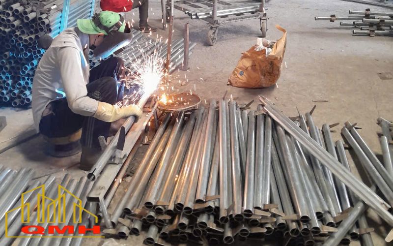 Sản xuất giàn giáo nêm tại Quang Minh Hưng