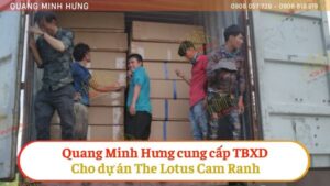Cung Cấp Thiết Bị Xây Dựng Cho Dự Án The Lotus Cam Ranh Nha Trang