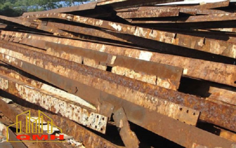 Thép bị gỉ sét nếu không bảo quản đúng cách