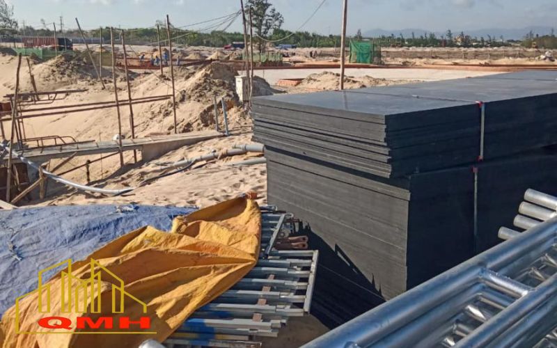 Quang Minh Hưng cung cấp thiết bị xây dựng cho dự án novaland hồ tràm