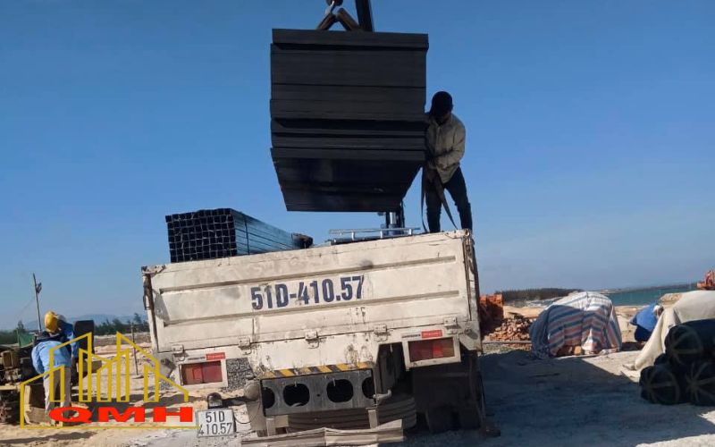 Quang Minh Hưng cung cấp thiết bị xây dựng cho dự án KDL Quý Hải