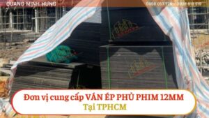 Đơn Vị Cung Cấp Ván Ép Phủ Phim 12mm Tại TPHCM