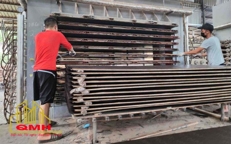 Sản xuất ván phủ phim