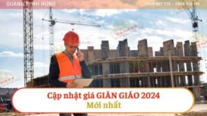 Cập nhật bảng giá giàn giáo 2024 mới nhất