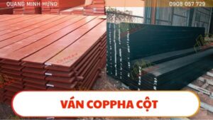 Ván coppha cột tại Quang Minh Hưng