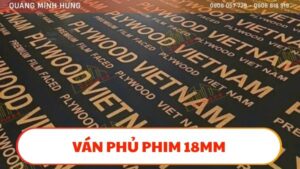 Ván phủ phim 18mm