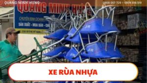 Xe rùa nhựa Trần Đà