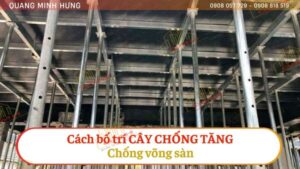 Cách bố trí cây chống tăng đúng chuẩn