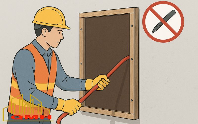 Bóc tách ván phủ phim đúng cách
