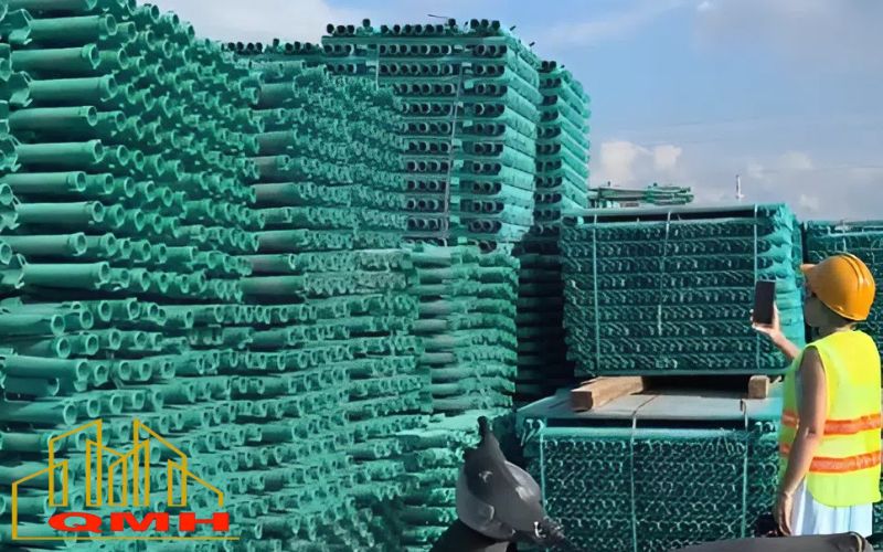 Giàn giáo nêm tại công trình