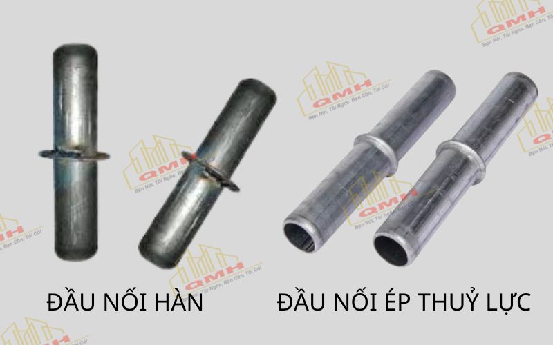 Đầu nối hàn và đầu nối ép thuỷ lực