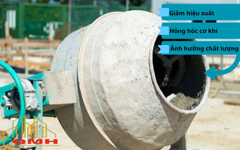 Lý do cần vệ sinh cối trộn