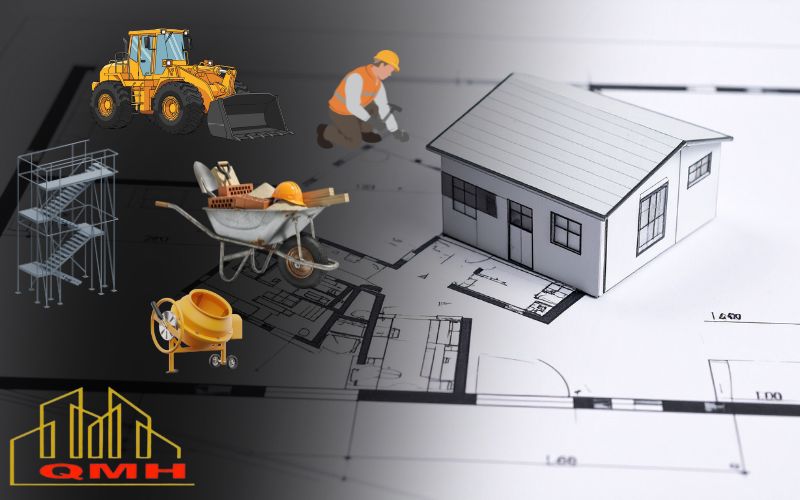 Thiết bị xây dựng cần cho xây nhà