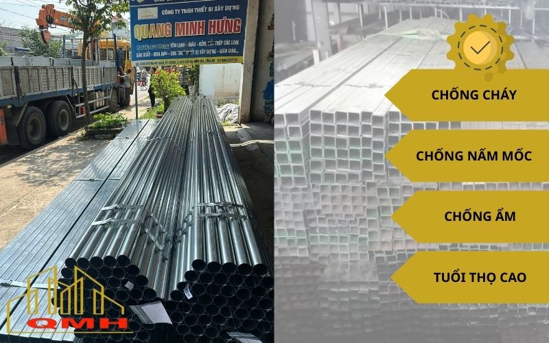 Ưu điểm cây xà gồ thép