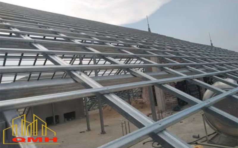 Cây xà gồ thép cho mái nhà