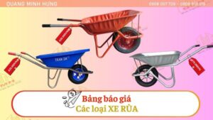 Bảng giá mua xe rùa các loại