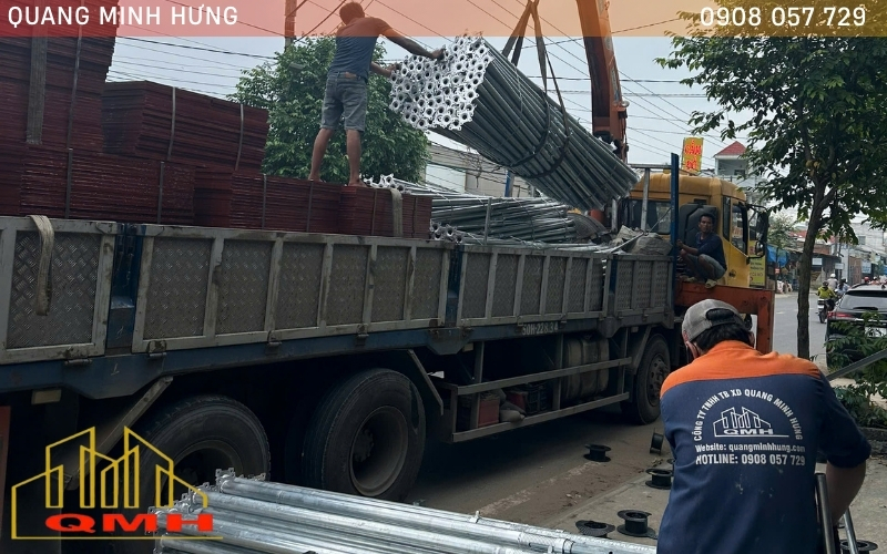 Các loại thiết bị xây dựng tại Quang Minh Hưng