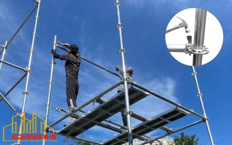 Cấu tạo đĩa ringlock dễ lắp đặt