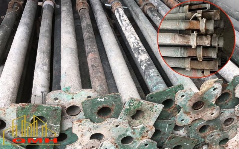 Cây chống tăng cũ ren mòn