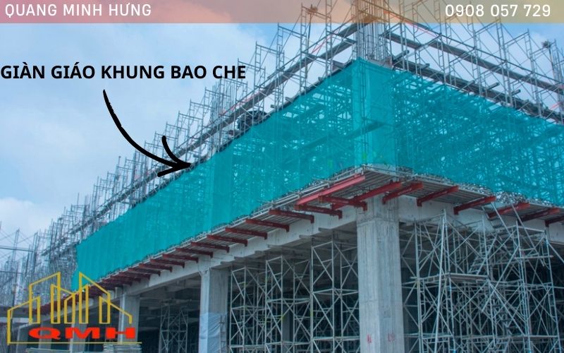Giàn giáo khung bao che công trình