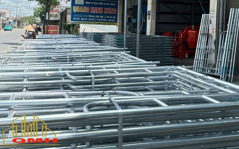 Giàn giáo khung thép mạ kẽm độ bền cao