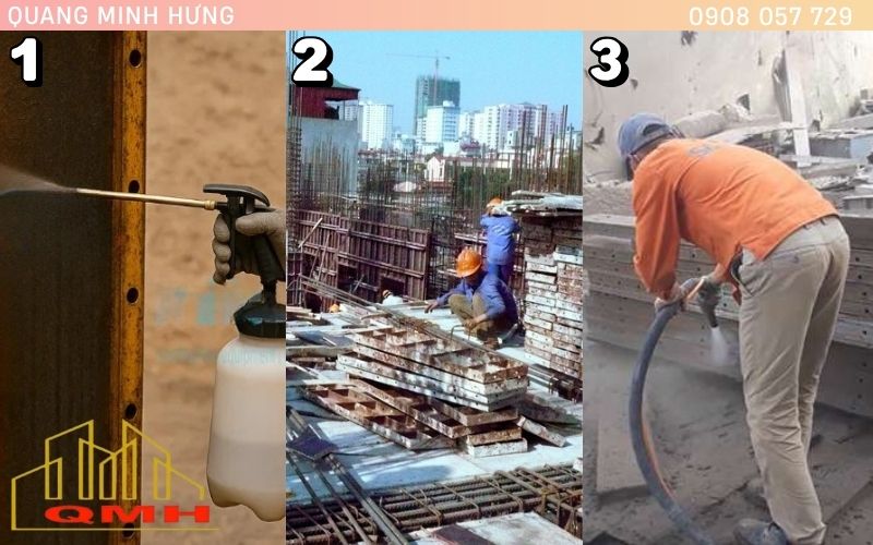 Kinh nghiệm giữ coppha dầm sàn bền lâu