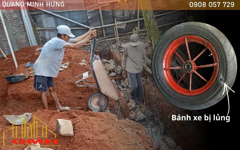 Nhược điểm xe rùa bánh hơi