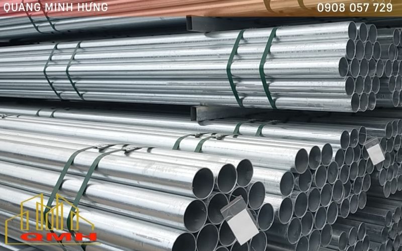 Ống thép mạ kẽm hạn chế rỉ sét