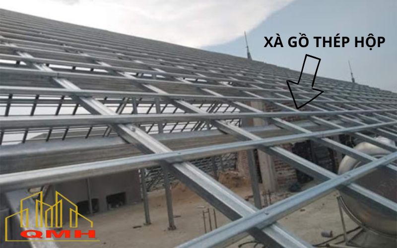 Xà gồ thép hộp dùng cho mái nhà