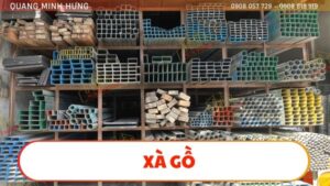Các loại xà gồ giá rẻ tại Miền Nam