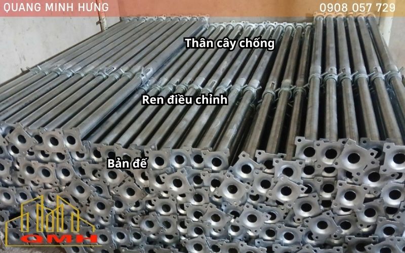 Cấu tạo cây chống tăng