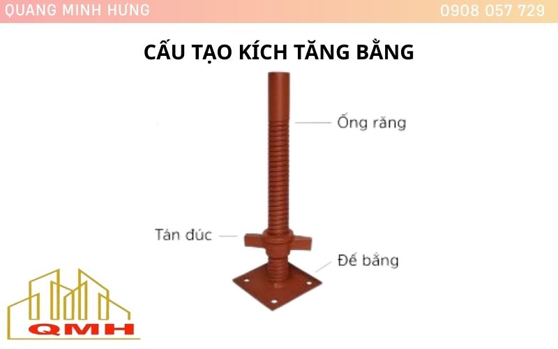 Cấu tạo kích tăng bằng