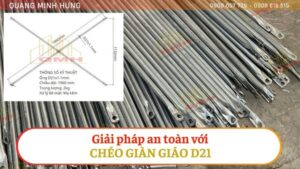 Chéo giàn giáo d21 chất lượng