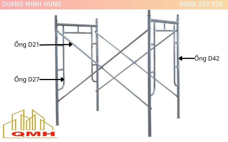 Chéo giàn giáo khung